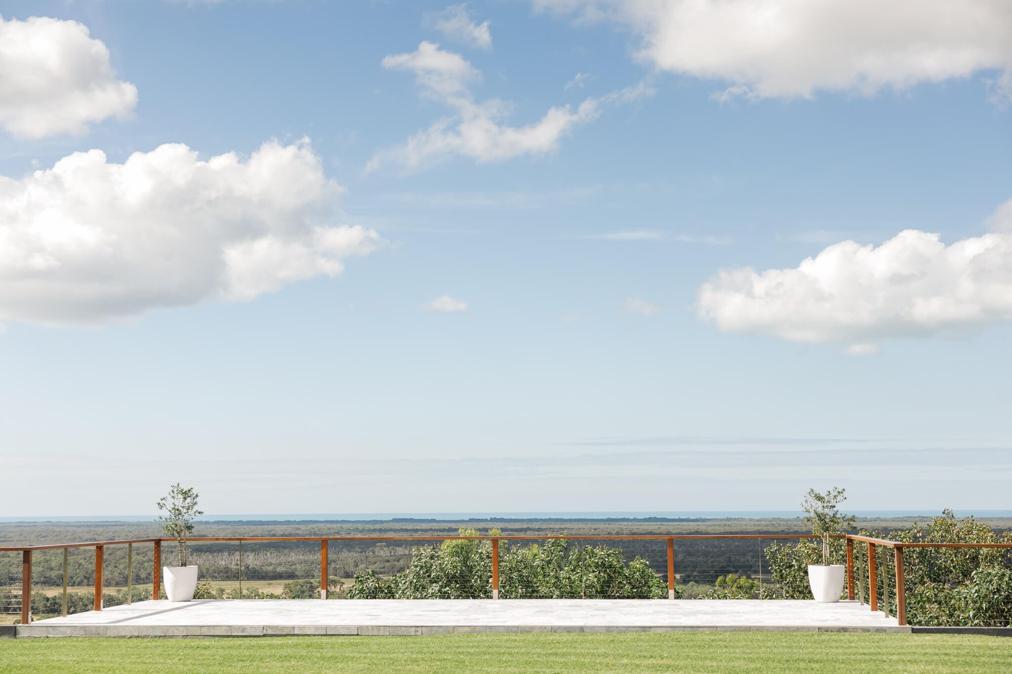 View at Ambrym Estate over looking the rolling hills.