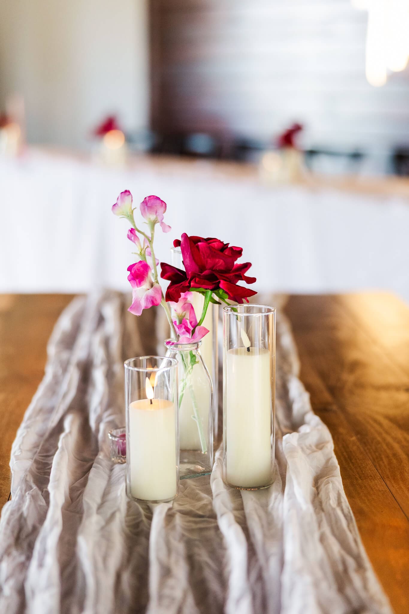 Gorgeous details by Little List + Co inside the wedding reception venue at The Orchard, Yeppoon, Queensland