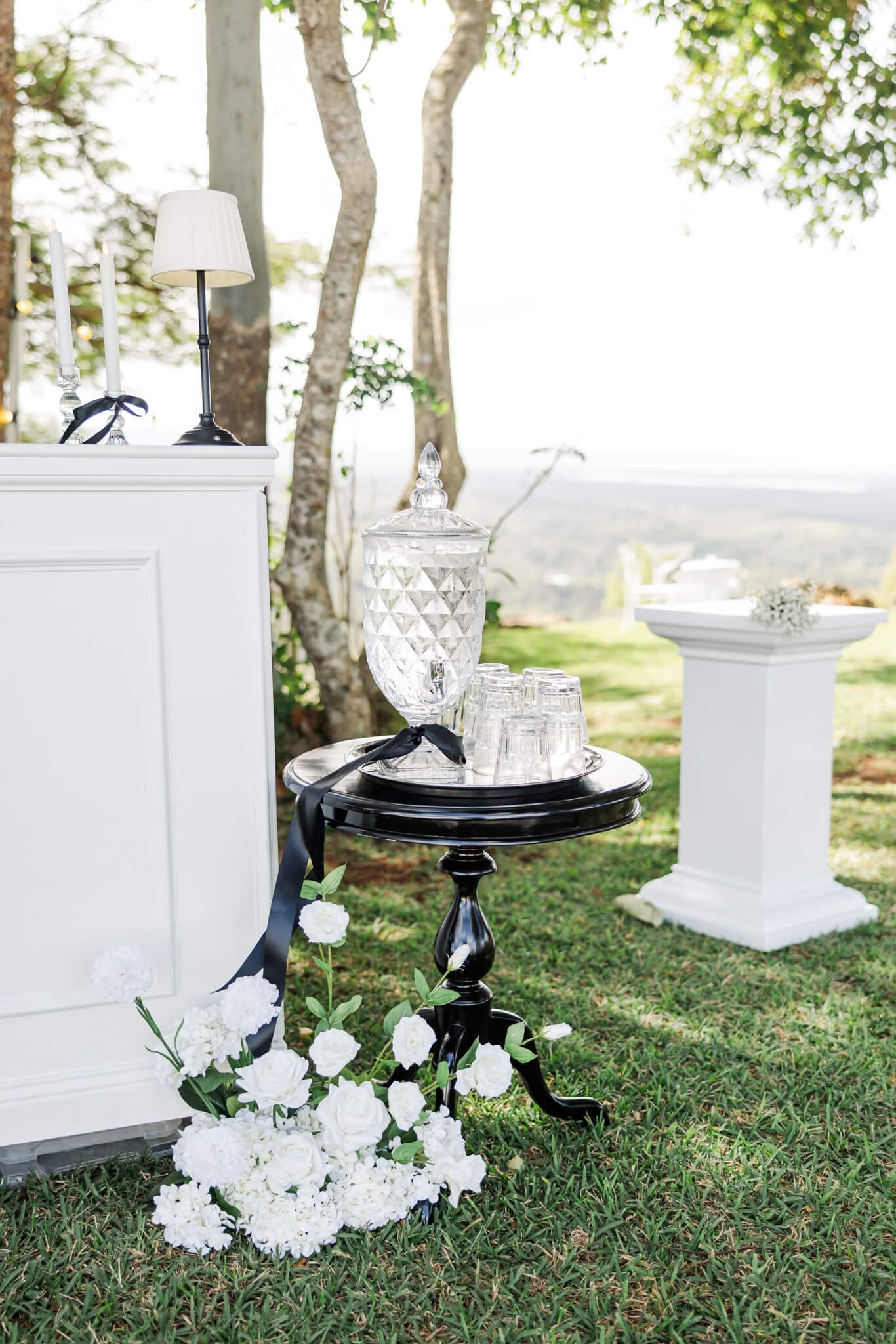 360° views a the wedding venue - The Lookout Woodbury, near Yeppoon, Queensland.