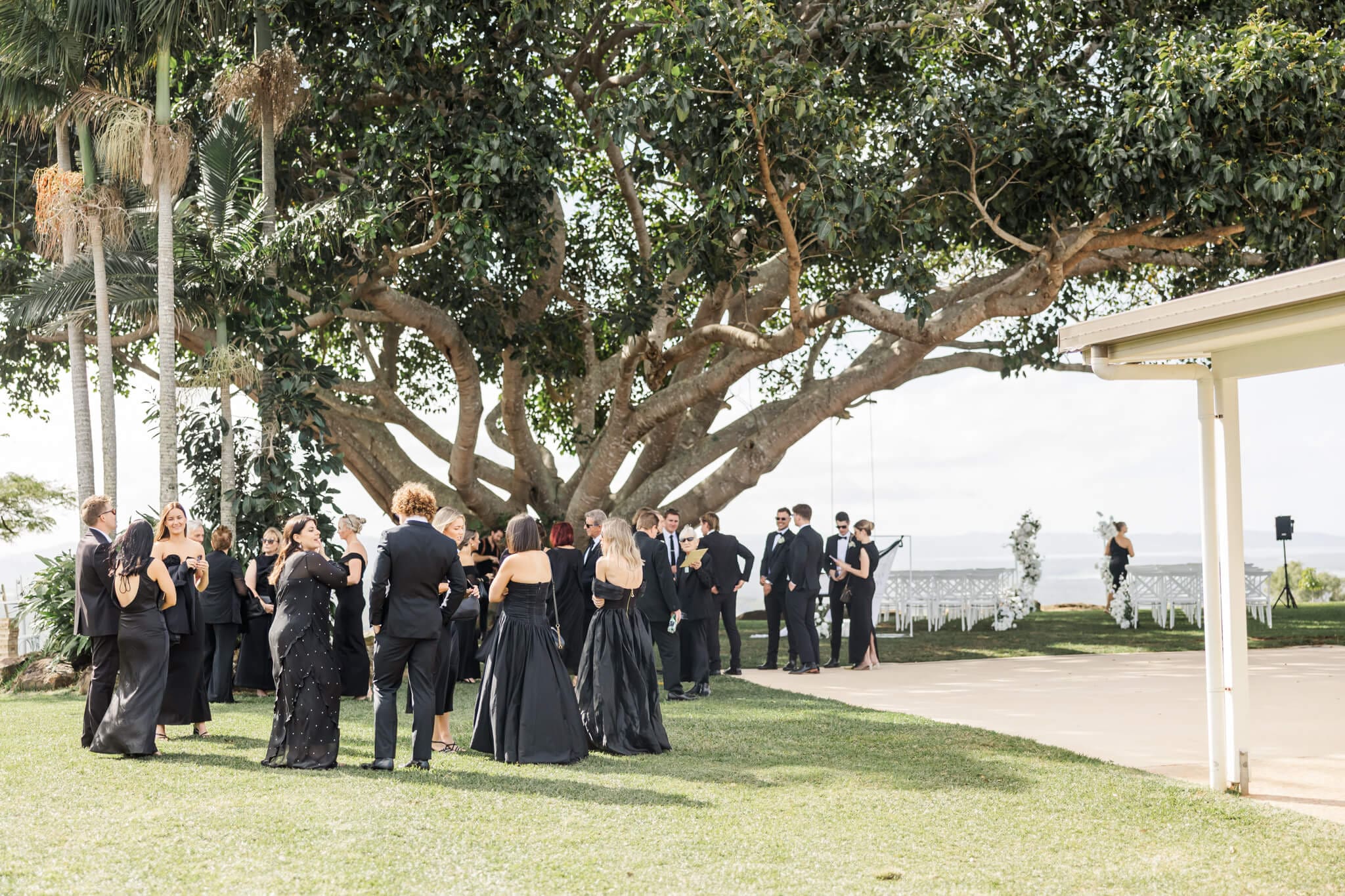 Stunning wedding venue near Yeppoon, Queensland. Captured by Julie-Anne Photography.