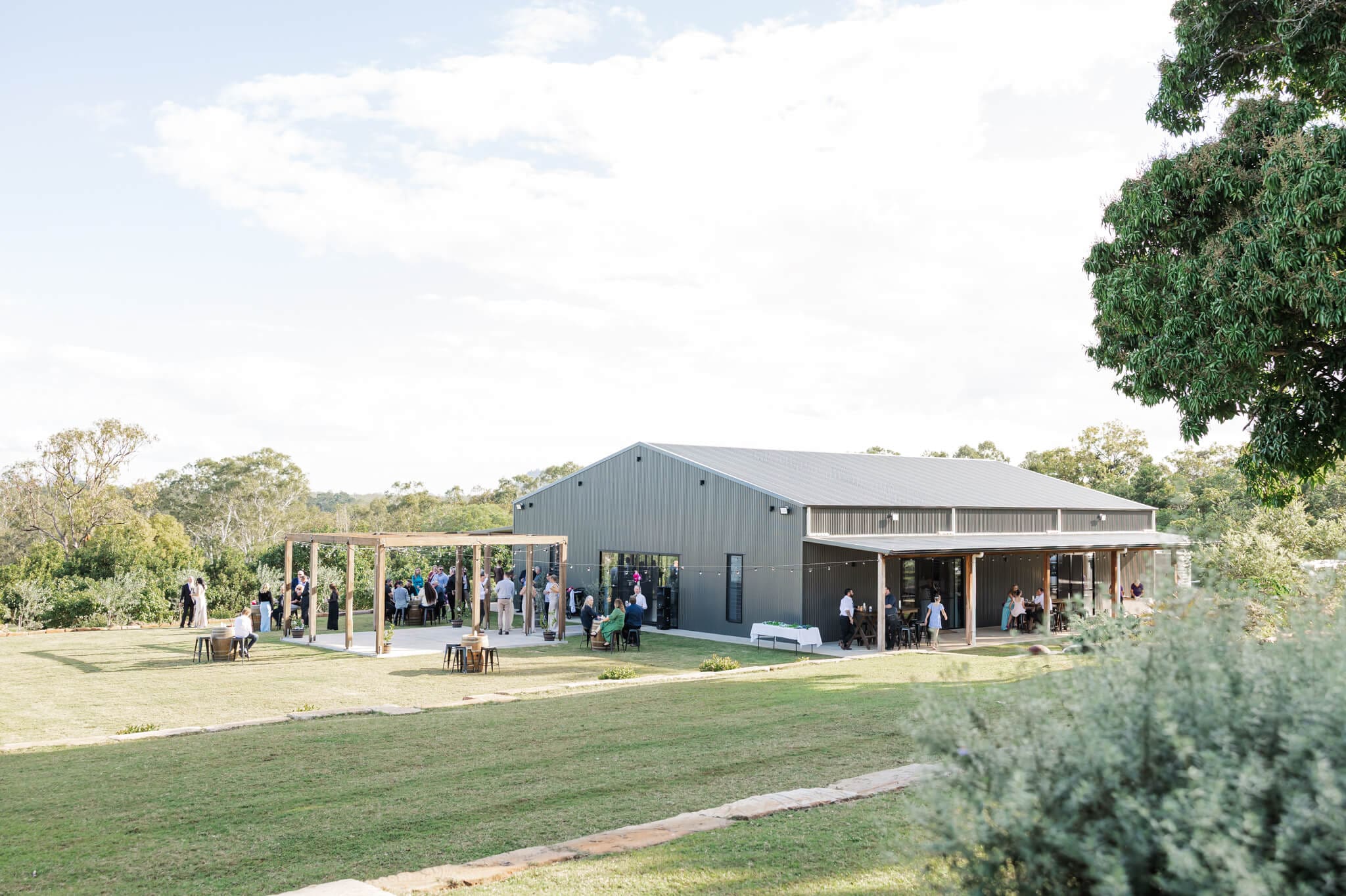 Stunning wedding venue near Yeppoon, located at the Orchard.