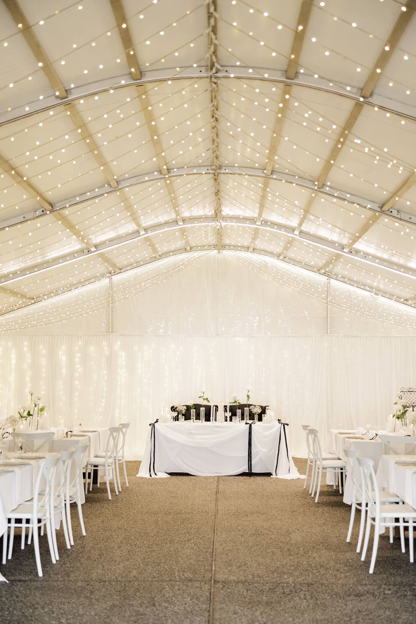 Stunning reception details at The Lookout Woodbury, a wedding venue near Yeppoon.