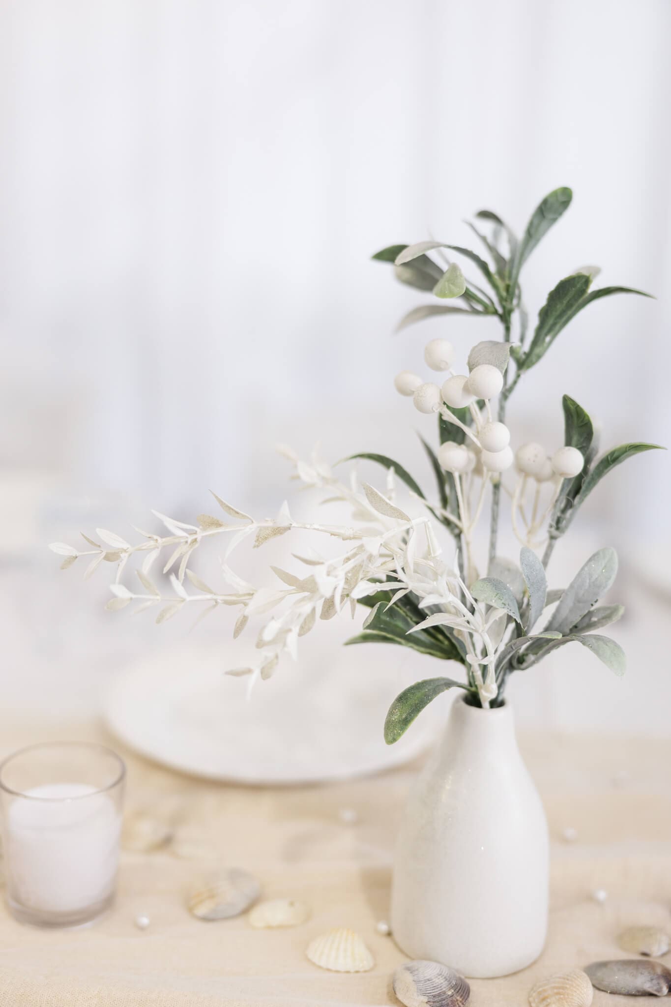 Reception details at Beaches Restaurant, Rosslyn Bay.