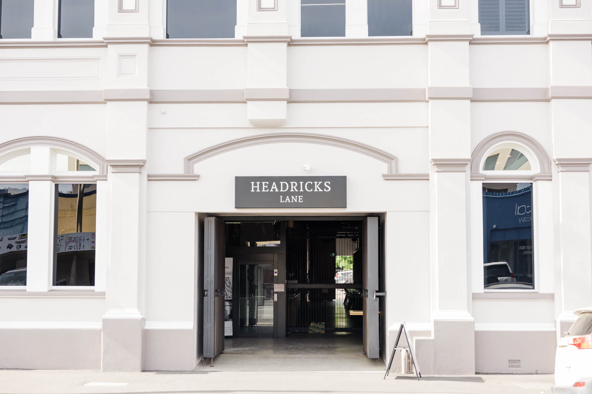 Exterior of Headricks Lane in Rockhampton