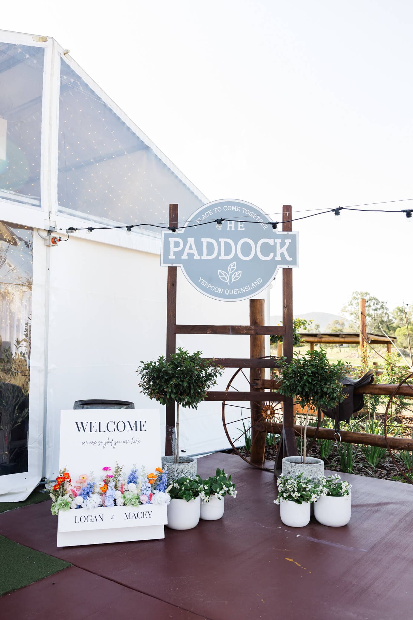 Yeppoon, Wedding venue, The Paddock, located at Yeppoon, Queensland.