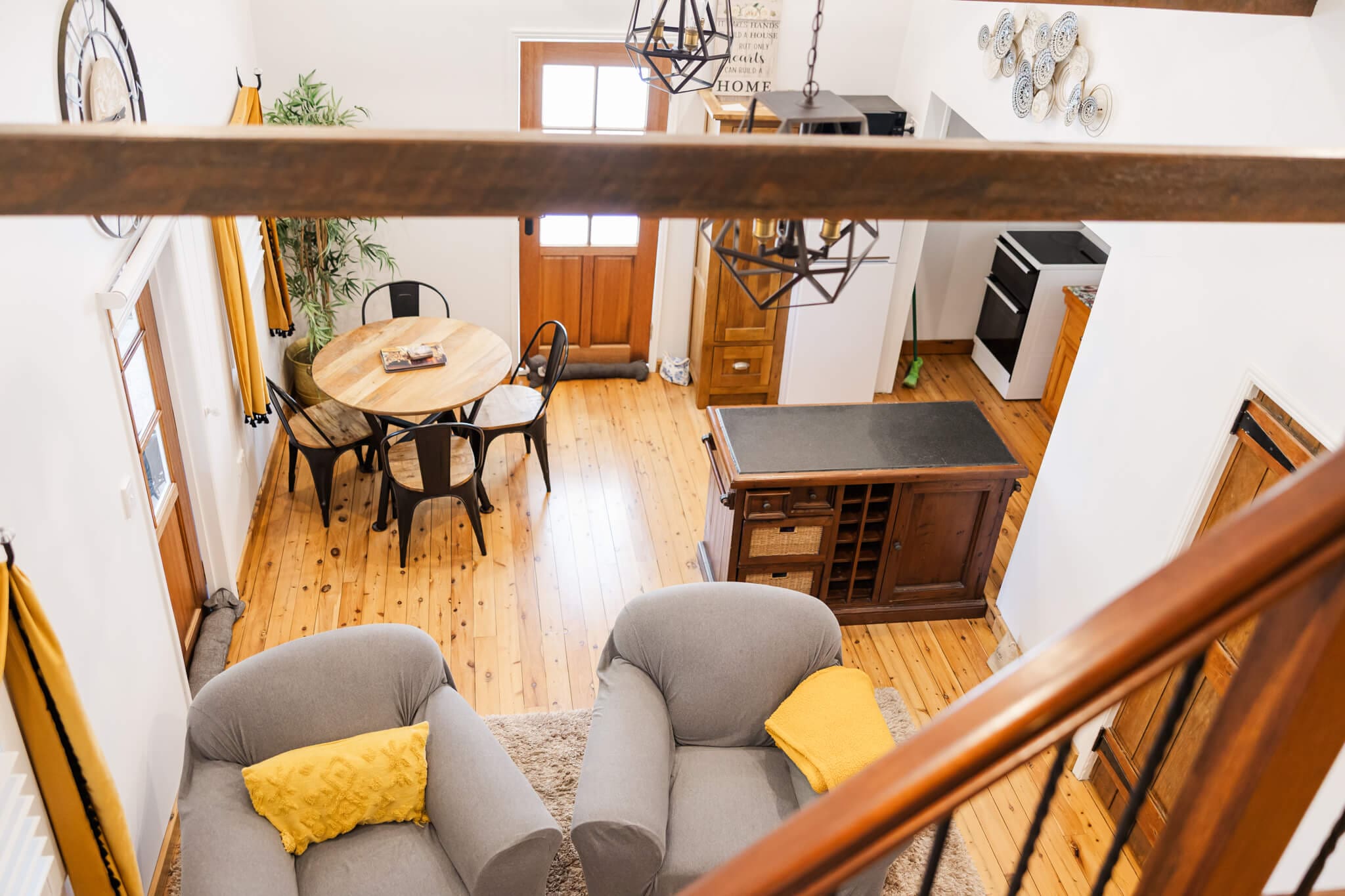 Groom Preparation for wedding day - inside the Calico Cottage at St Aubins Village