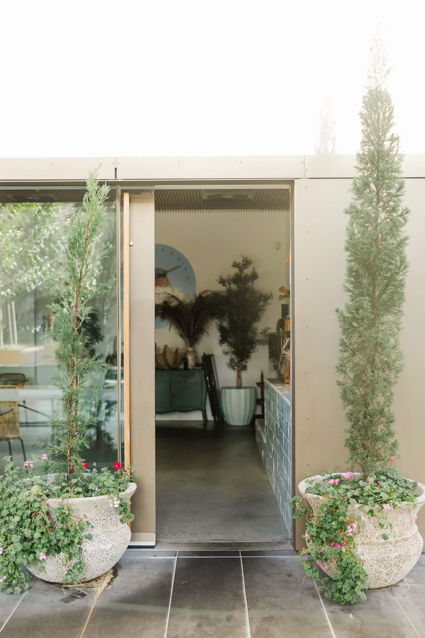 Hummingbird Cafe entrance at the Rockhampton Museum of Art.