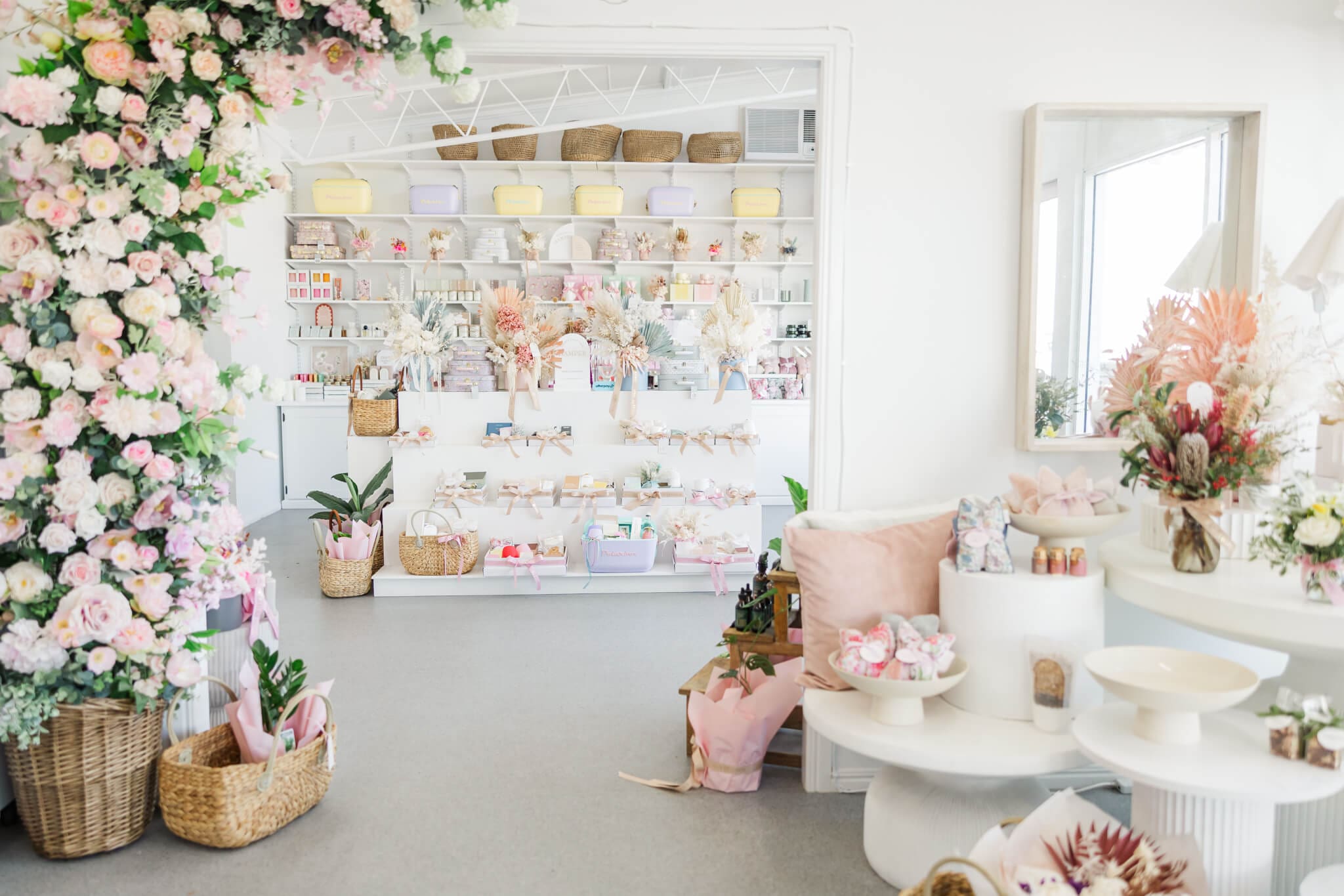 Showroom at Lilly and Lotus, a Rockhampton Florist