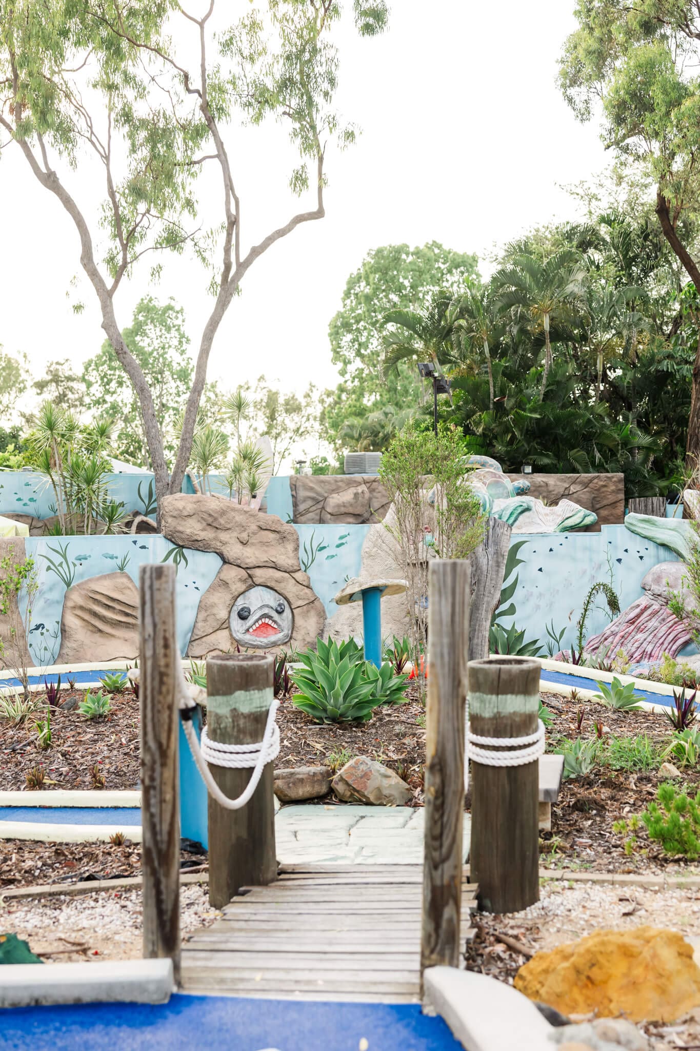 Mini Golf area at Southside Rockhampton pool.