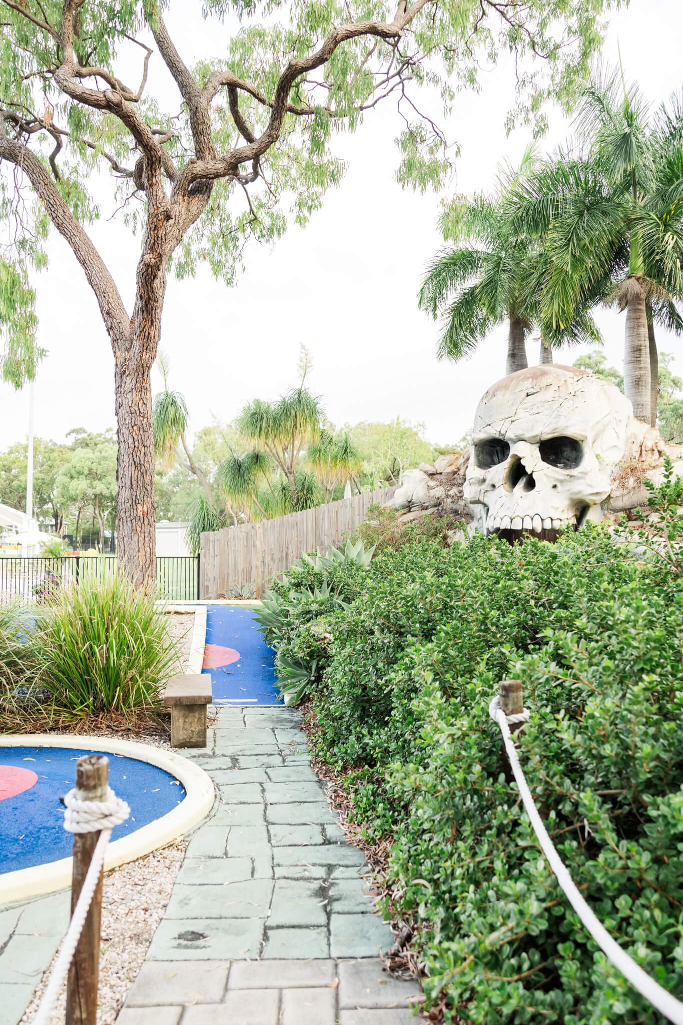 Mini Golf area at Southside Rockhampton pool.